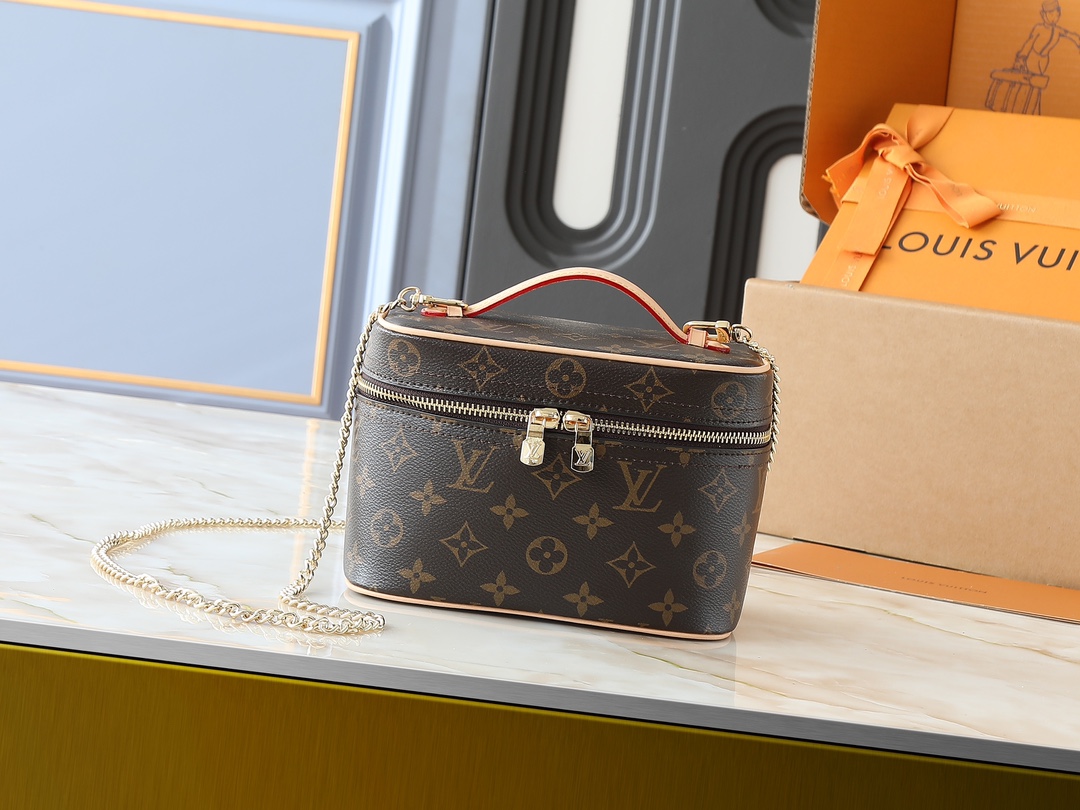 LV Classic Handbag Monogram Canvas Multiple Compartments Limited Edition